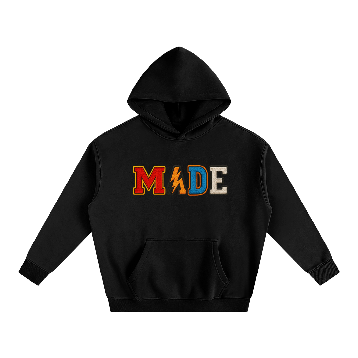 New Marcbrad- Oversize Fleeced Hoodie