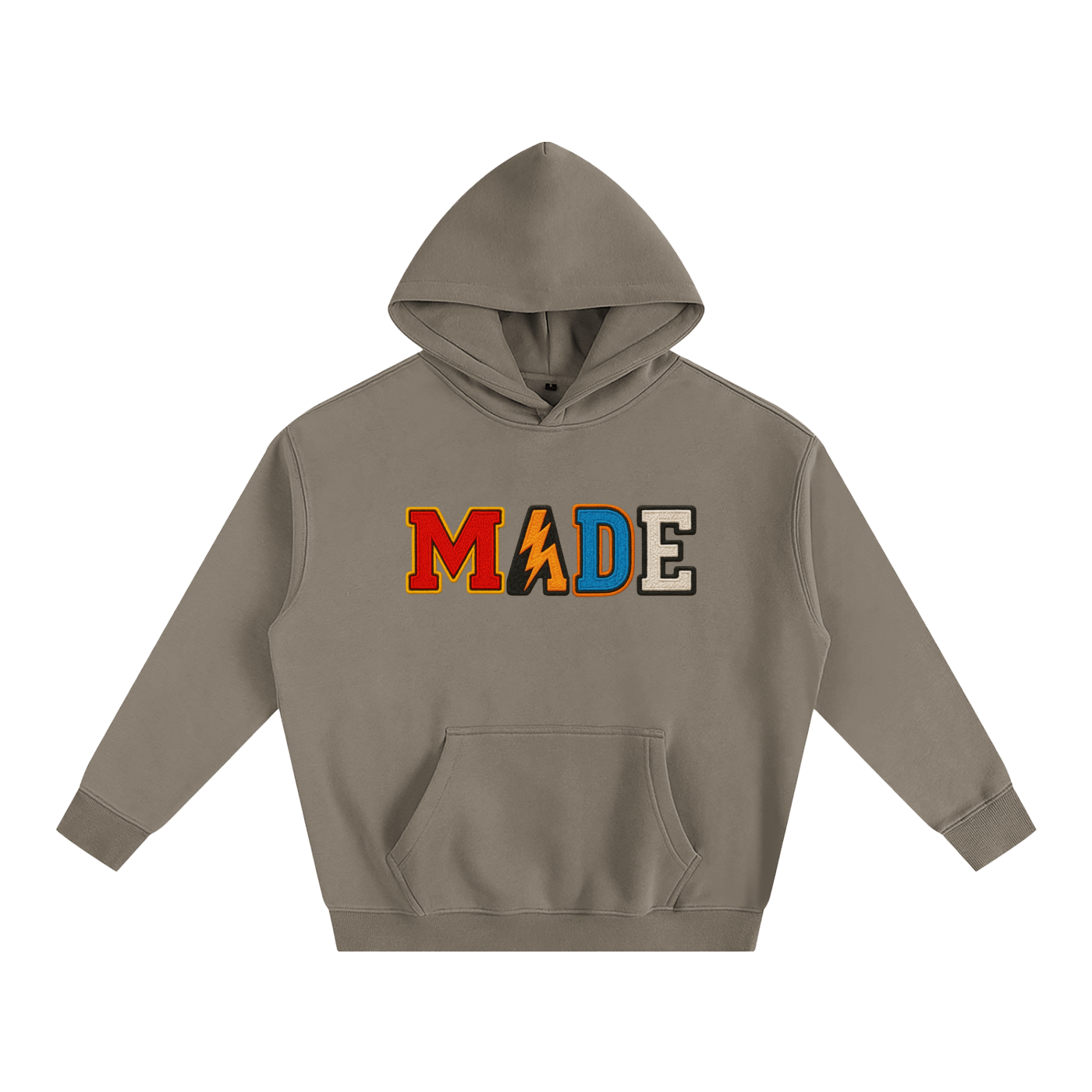 New Marcbrad- Oversize Fleeced Hoodie